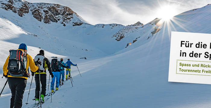 Wintersport im Jagdbanngebiet - mit Sorgfalt und Rücksicht