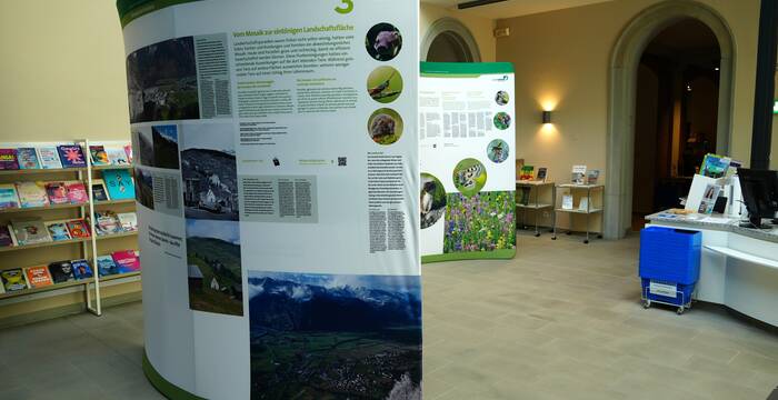 Ausstellung in der Landesbibliothek